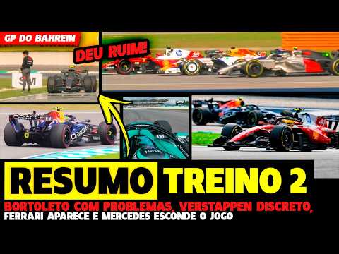 🚨TL2: DEU RUIM PRA BORTOLETO, MERCEDES SOME, VERSTAPPEN DISCRETO E FERRARI NO TOPO | FÓRMULA 1