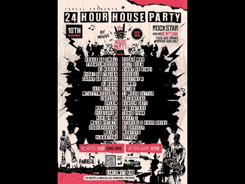 CORRY DA GROOVE LIVE MIX AT LENTSWE PUB 24 HOURS HOUSE PARTY WITH MIGGS FOREAL PART 2