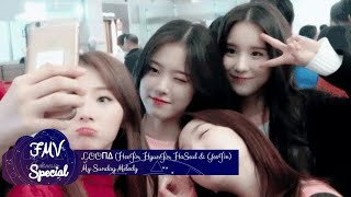 [FMV] LOOΠΔ (HeeJin, HyunJin, Haseul, YeoJin) - My Sunday Melody