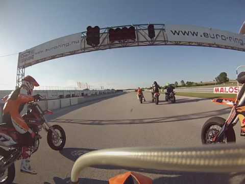 Supermoto Amatör  2017.05.27 2. futam Crash :)