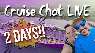 HALLOWEEN CRUISE IS HERE | Cruise Chat LIVE | 🌴LIVE from SoCal🌴 | Ep. 221