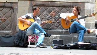 Flamenco Guitar. Barcelona street music (HD)