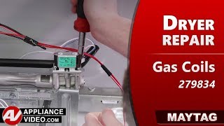 Maytag Dryer - Unit Will Not Heat - Gas Coil Kit Repair and Diagnostic