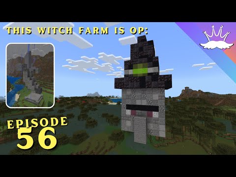 Unbelievable WITCH Farm in Minecraft! EP55ONGOINGOP