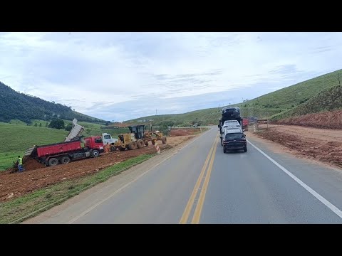 BR 101 OBRAS DE DUPLICAÇÃO DE ALFREDO CHAVES À ICONHA ESTÃO AVANÇANDO 03/10/2025