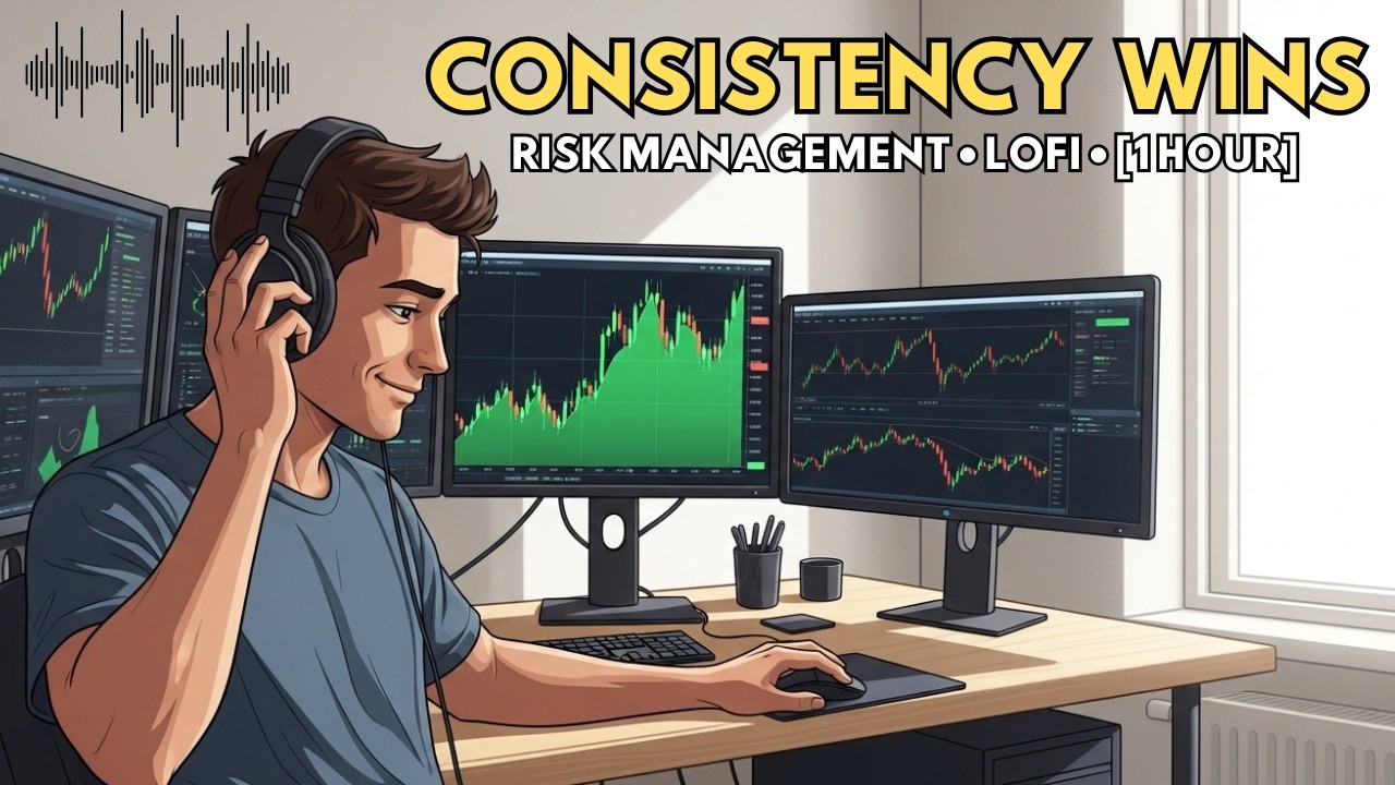 Lofi Trading Focus Music — All-Day Trading Desk  Stay Disciplined (S01E05)