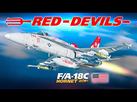 Marines Lead The Way - F/A-18C Hornet Red Devils | Deep Strikes | Digital Combat Simulator | DCS |