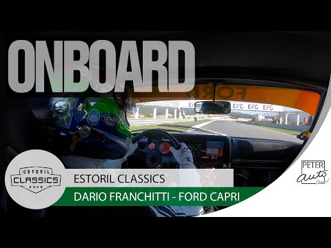 Onboard with DARIO FRANCHITTI Ford Capri at Estoril Classics 2020