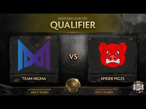 Nigma vs Spider Pigzs | TI10 EU Qualifier | Playoff | Bo3 | LINEBETMN