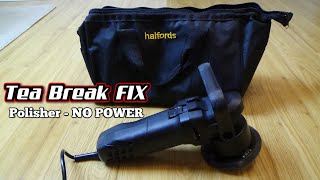 Halfords Dual Action Polisher - No Power - Quick Fix