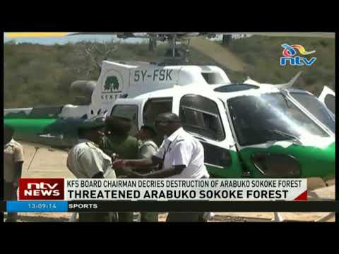 KFS board chairman decries destruction of Arabuko Sokoke forest