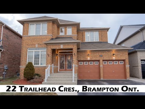 22 Trailhead Cres Brampton Ont., - Detached House for Sale