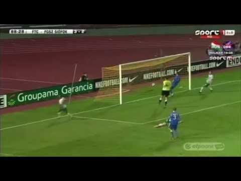 23. forduló Ferencvárosi TC - FGSZ Siófok 4-2 Santiago Leonardo Vitor gólja