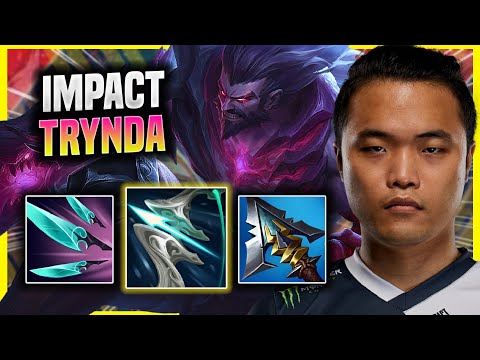 IMPACT IS INSANE WITH TRYNDAMERE! - EG Impact Plays Tryndamere Top vs Trundle! | Season 2022