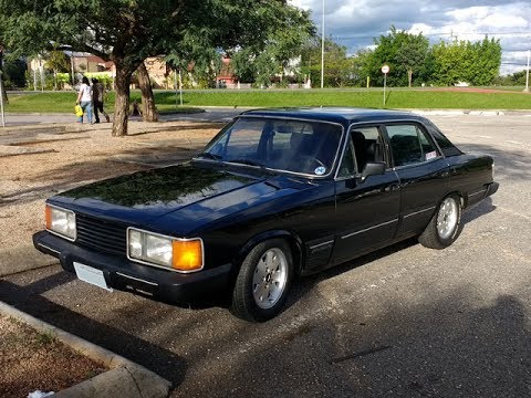 Opala 1987 6 cil Aspirado Motor 250s álcool | Carro tunado a venda