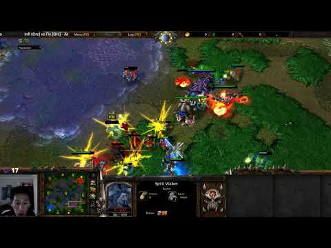 Infi (Orc) vs Fly (Orc) - WarCraft 3 - WC2515
