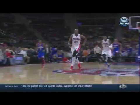 Anthony Tolliver hits a circus shot and poses for the camera