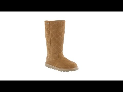 BEARPAW Kimella II Waterproof Suede Quilted Tall Boot