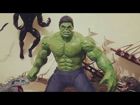 HULK sculpture timelapse - avangers: infinity war
