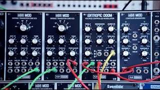 Video thumbnail for Huge analog sound with Entropic Doom (Noisillator) module from AJH Synth by Dziam Bass