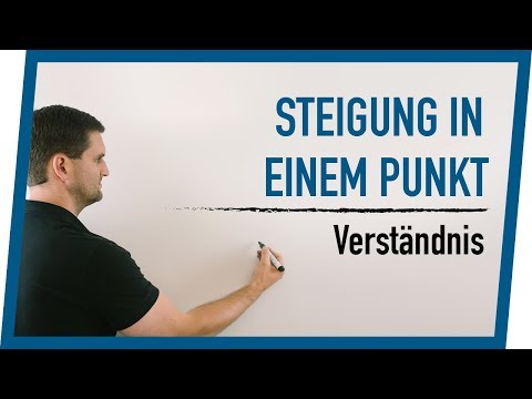 Slope at a Point | Beginning with Approximation by 2 Points | Math by Daniel Jung