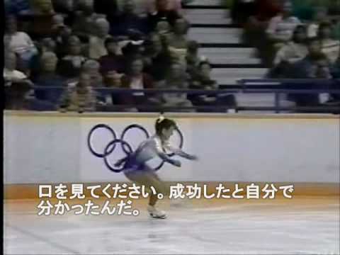 【字幕つき】 Midori Ito アメリカ実況 88五輪(0:20～前の人の芸点に注目)