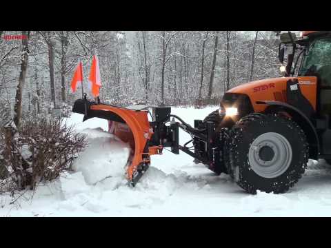 Bucher Municipal - Gmeiner Wedge-Vario Arox 270 Snow plough & Tracon 1000 Sprading Machine