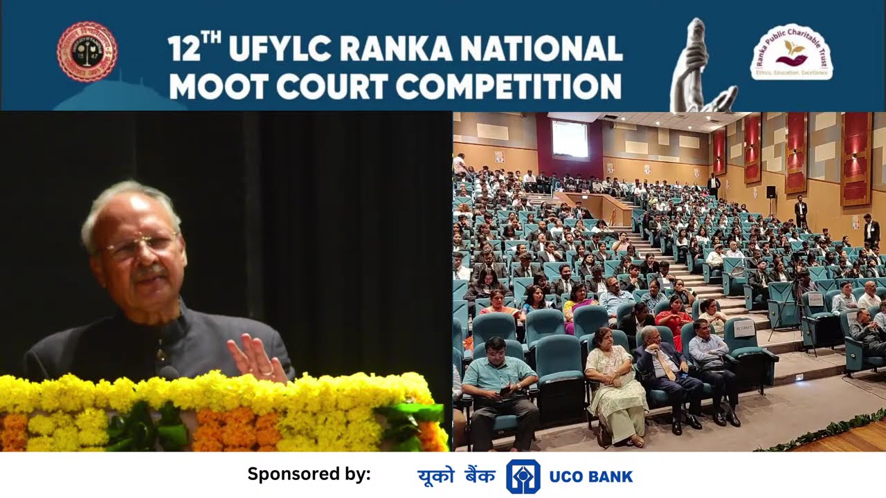 12th UFYLC Ranka National Moot Court Competition 2024 - Inaugural Ceremony