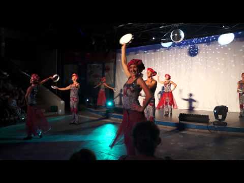 Chocolate factory. Club Salima, May 2013. Dance with tambourines