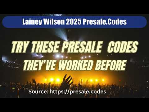 Lainey Wilson Presale Code
