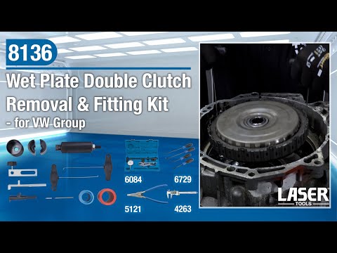 8136 | Wet Plate Double Clutch Removal & Fitting Kit - for VW Group