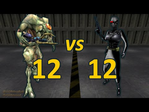 12 Shock Troopers vs 12 Assassins - Half-Life: Opposing Force Retro Battles