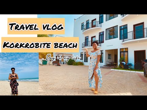 TRAVEL VLOG: A DAY TRIP TO KOKROBITE KUSUM BEACH & ZANZ BEACH|  BTS OF A MUSIC VIDEO...