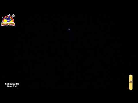 China 1.2inch Blue Tail Single Shots Display Cake Chinese Outdoor Fireworks