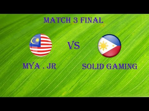 MYA JR vs SOLID GAMING | MSC Grand Final Day 1 | Match 3 Final | Mobile Legends