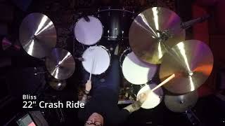 Video thumbnail for Dream Cymbals - 22" Bliss Crash Ride by Dream Cymbals and Gongs