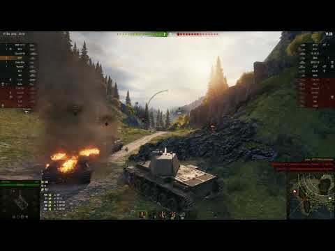 World of tanks. The powerful 40TP Habicha