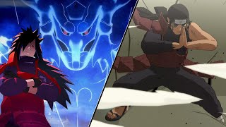 Madara Uchiha (Edo Tensei) VS Hashirama  (Edo Tensei)