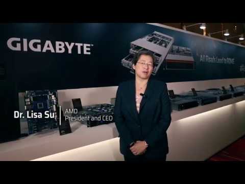 AMD&39;蘇麗珊博士談羅馬平臺和技嘉的合作關係 (AMD's Dr. Lisa Su on Rome Platform and GIGABYTE Partnership)