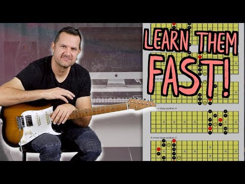 5 Tips To Memorize All Pentatonic Positions FAST