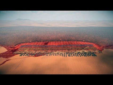 Ranged warriors against the Egyptian army Ultimate Epic Battle Simulator 2 UEBS 2