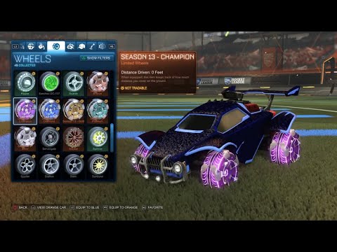 ROCKET LEAGUE SEASON 13 CHAMPION REWARDS