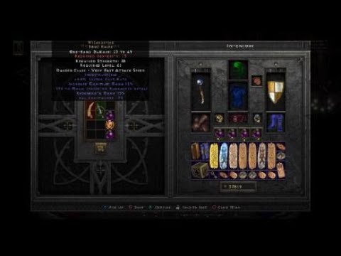 I FOUND MY FIRST WIZARDSPIKE BONE KNIFE!!! Diablo II: Resurrected