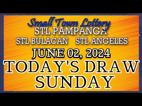 STL BULACAN, STL PAMPANGA, STL ANGELES RESULT TODAY DRAW  JUNE 02, 2024