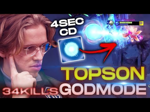 Topson Next Level Puck Plays - 34 Kills Intense High MMR Game Dota 2