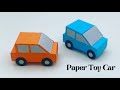 How To Make Easy Paper Toy CAR For Kids Nursery Craft Ideas Paper Craft Easy KIDS Crafts CAR