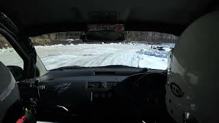 2025.02.02 HOKKAIDO BLIZZARD RALLY SS4 SHIN CHITOSE B2 Car No.16