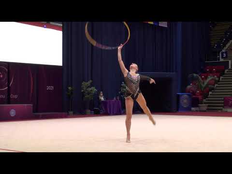 Laura Palla EST GC Rytmika Hoop Irina Deleanu Cup 21 May 2021