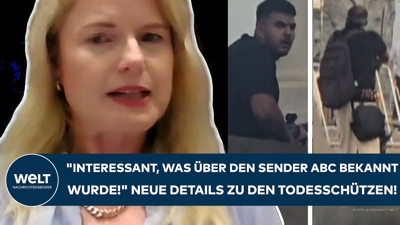 BONDI BEACH: "Interessant, was über den Sender ABC bekannt wurde" Neue Details zu den Todesschützen!