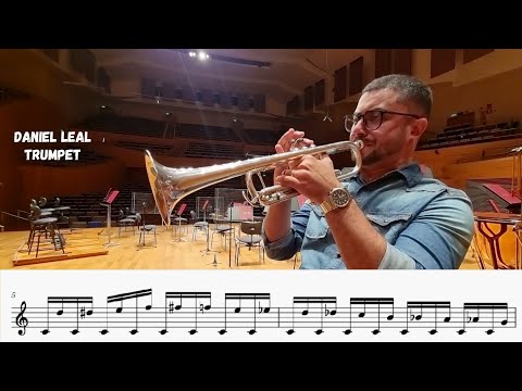 Intervalles / Interval / Intervalos- Trumpet SINGLE TONGUE - Daniel Leal Trumpet